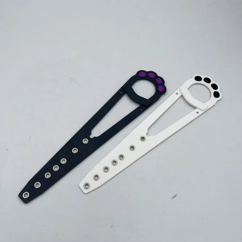 Cat Door Latch Bracket, Adjustable Size to Keep the Door Open, Prevent Dogs from Entering, No Tools Required and No Wall Damage